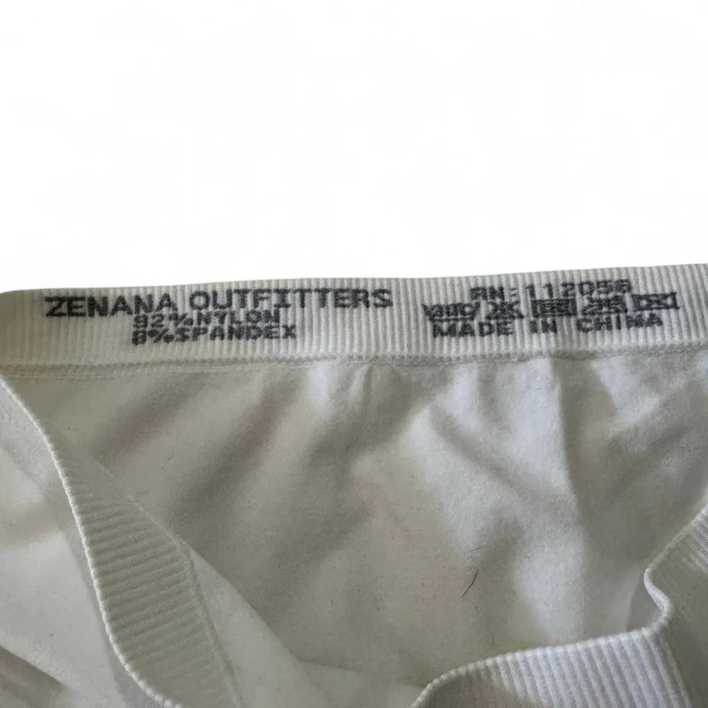 Zenana Outfitters White Game Day Tube Top, Strapless Bandeau, Women’s One Size